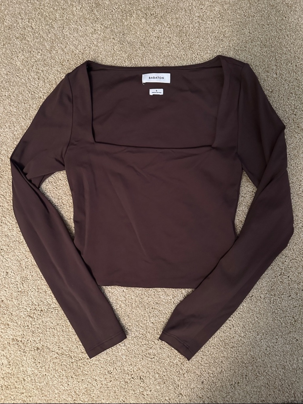 Babaton Contour Squareneck Long Sleeve